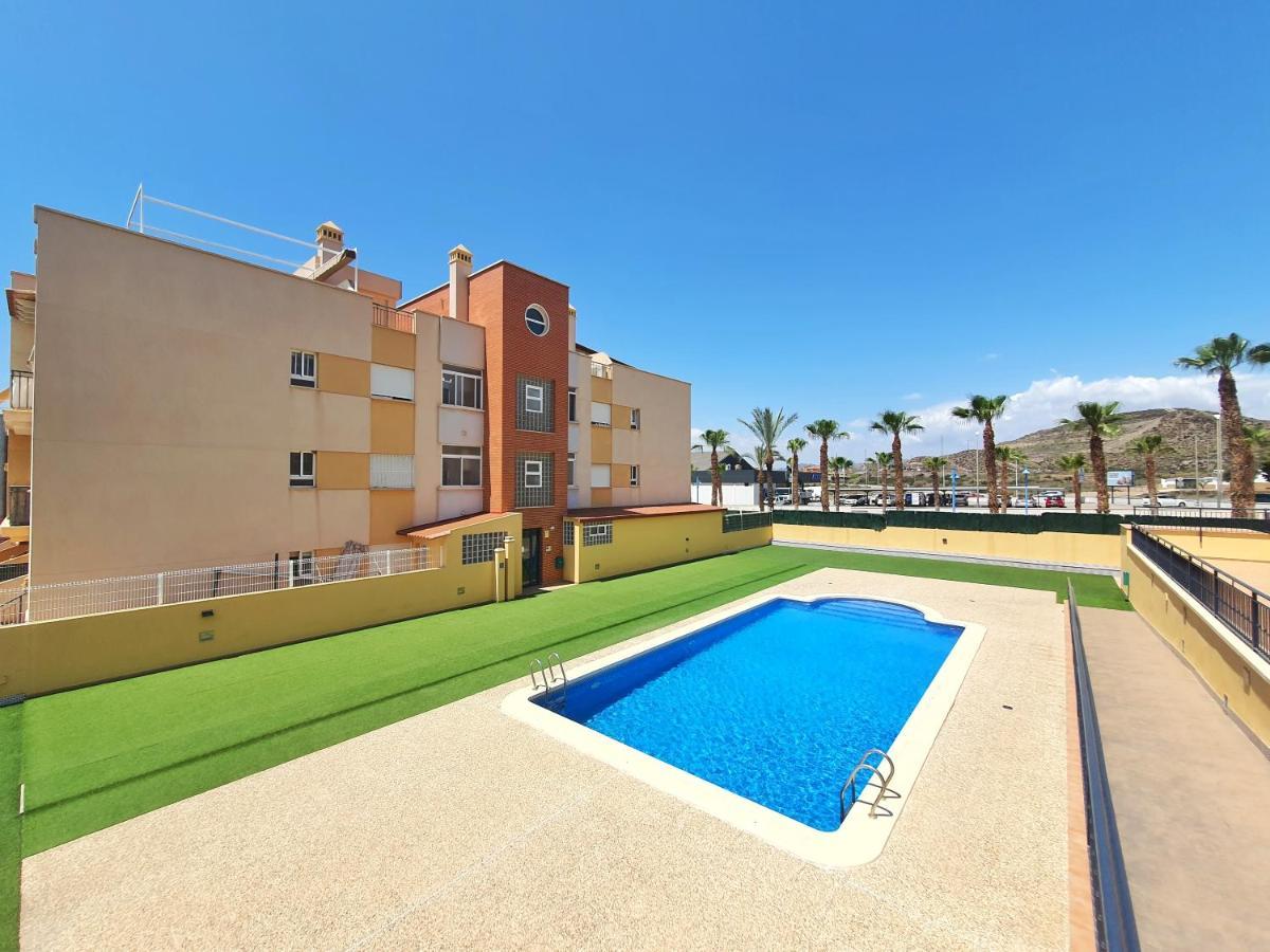 Apartamento Amplia Terraza Con Piscina, Garaje Y Aire Acondicionado - By Aloha Palma Águilas Exterior foto