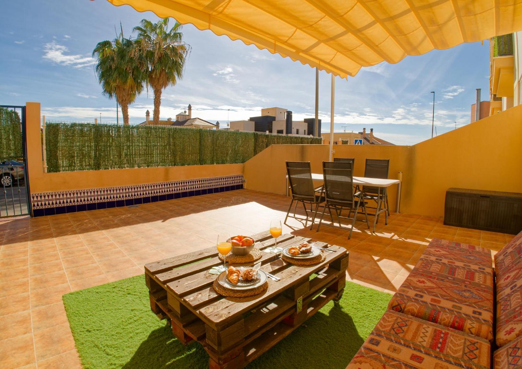 Apartamento Amplia Terraza Con Piscina, Garaje Y Aire Acondicionado - By Aloha Palma Águilas Exterior foto